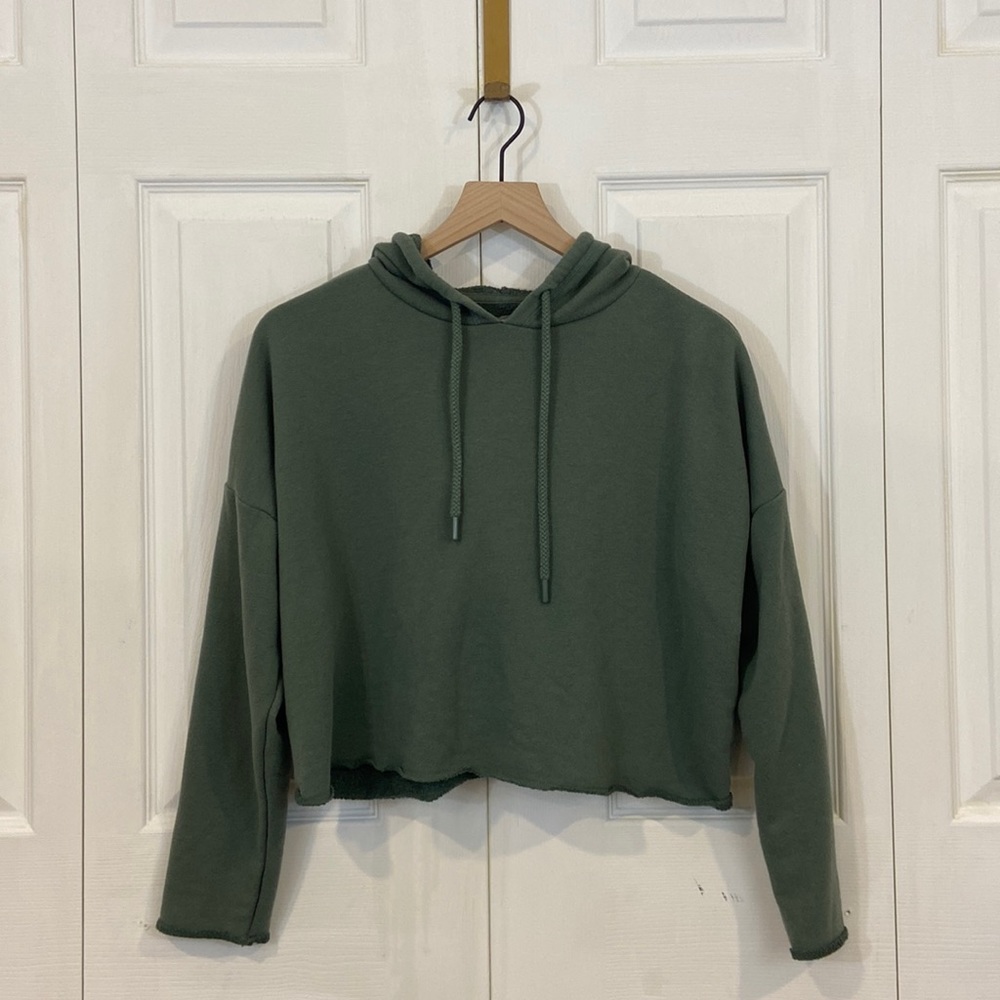 Aerie Cropped Hoodie